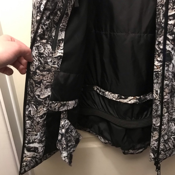 Cintamani white camo zip up hooded winter jacket medium - Picture 5 of 11